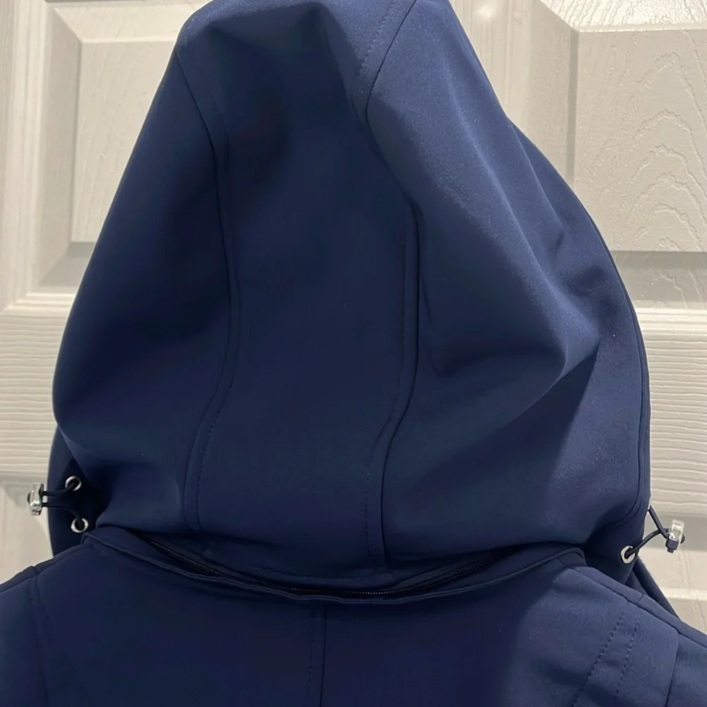 Calvin Klein Women's  Blue Trench Coat - Picture 6 of 10